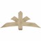 Ekena Millwork Davenport Rough Sawn Timber Gable Bracket, Douglas Fir, 60"W x 25"H x 6"D x 6"F, 10/12 Pitch GBW060X25X0606DAV00RDF - alternate 1